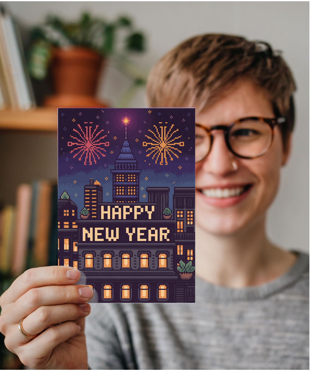New years pixel