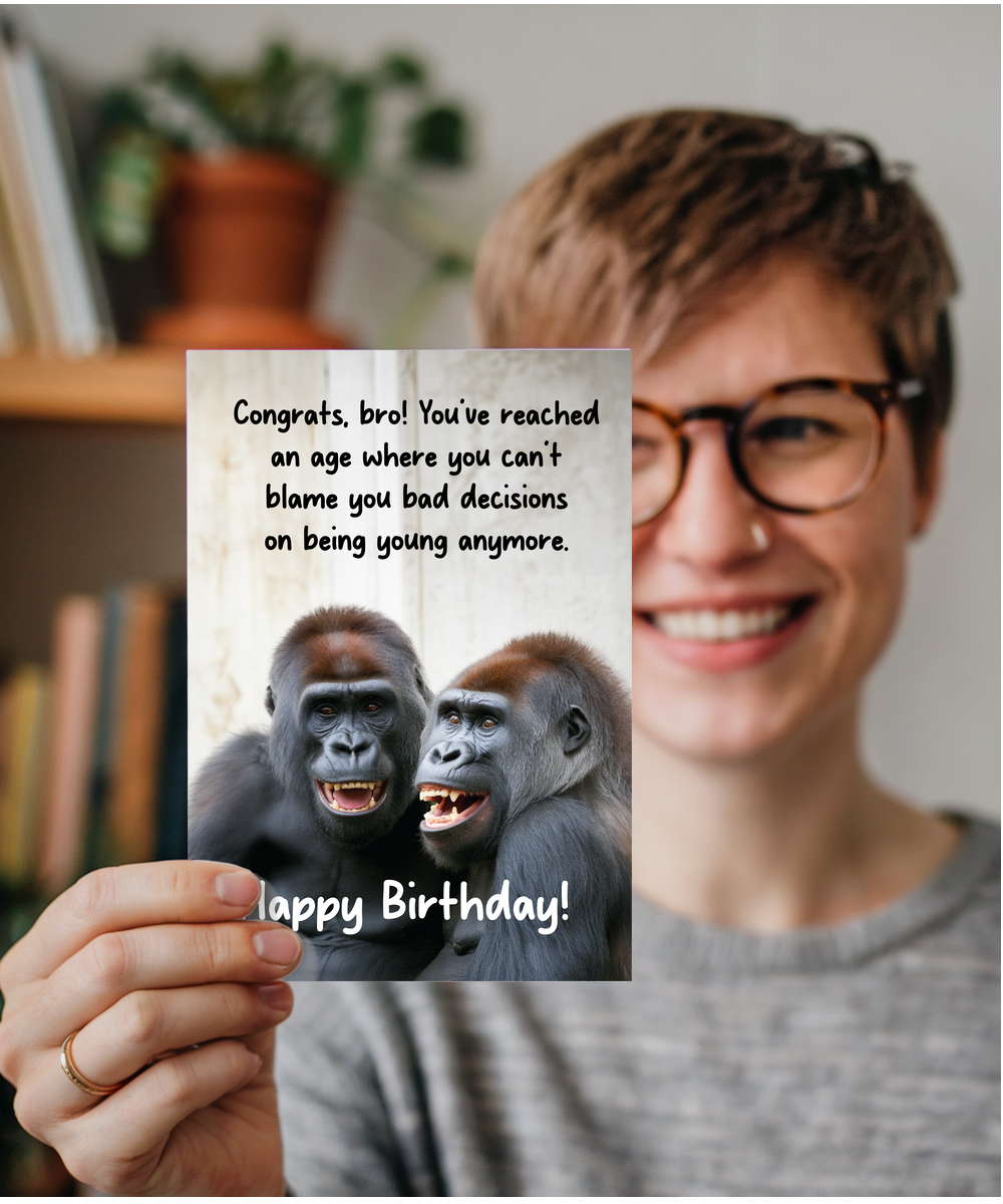 Gorilla Happy Birthday bro