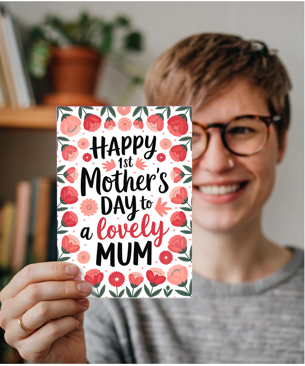 happy 1st mother's day to a lovely mum