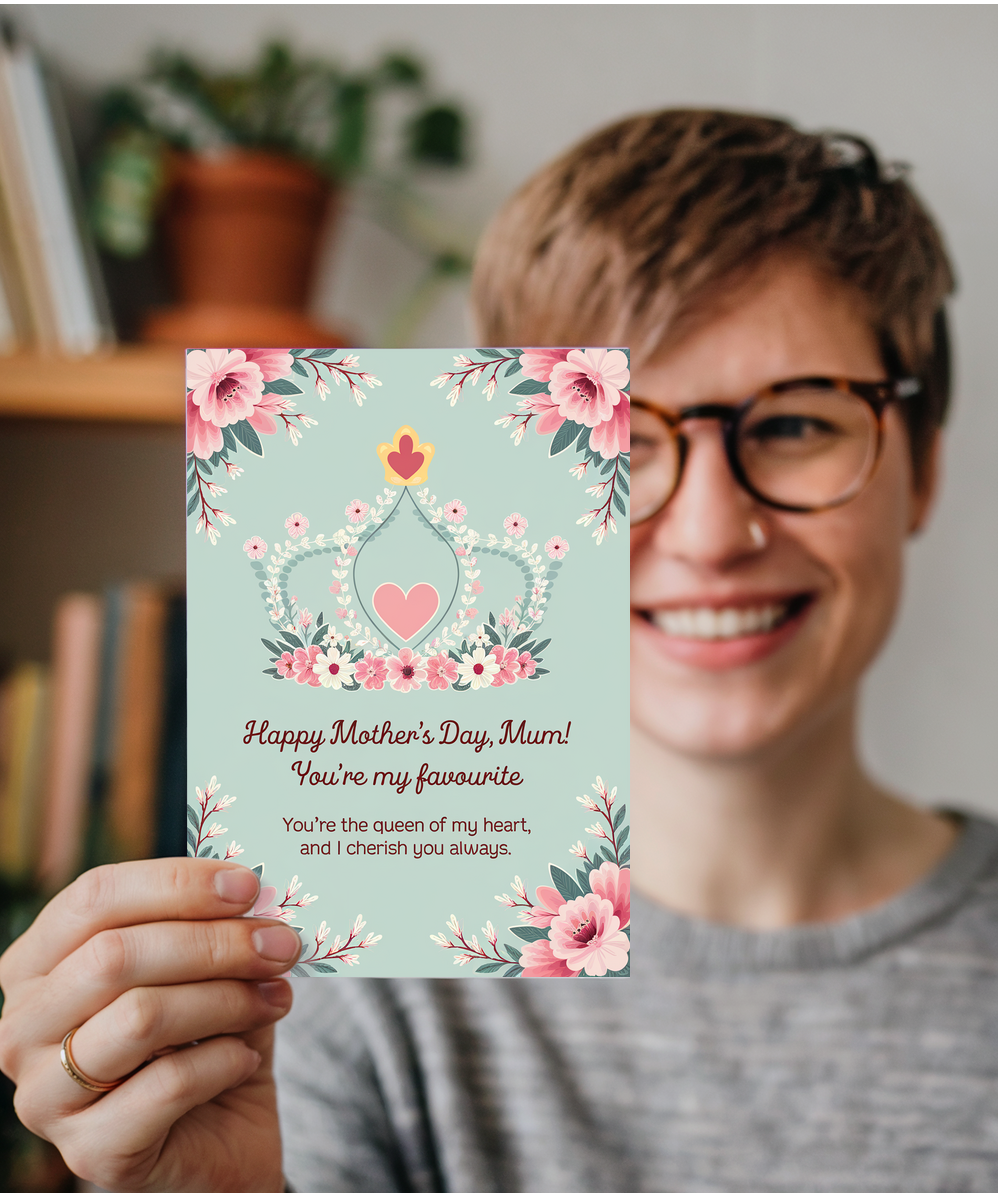 Mother's Day Card Mum You're My Favourite