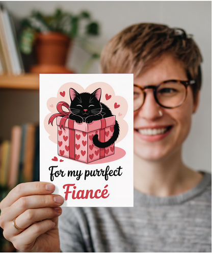 for my purrfect fiancé