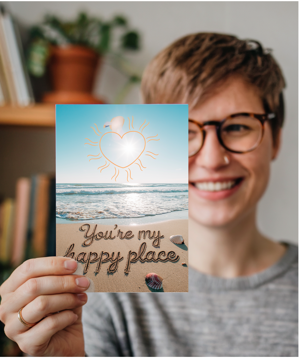 You’re my happy place Greeting Card