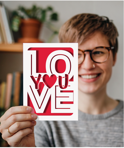 Valentines LOVE I heart you