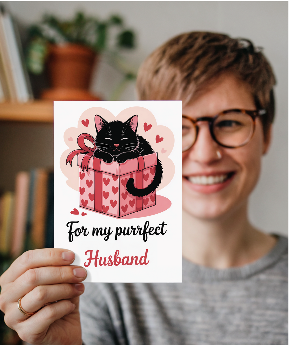 for my purrfect husband