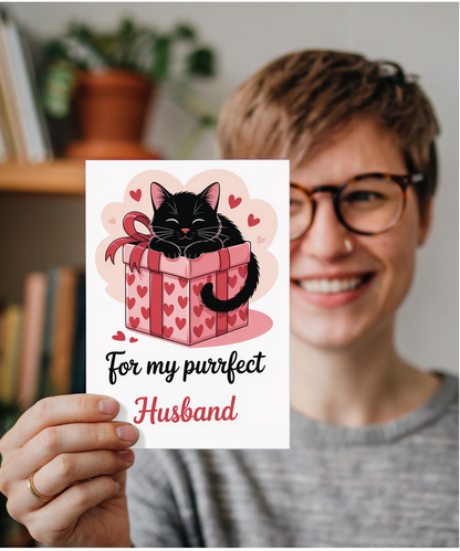 for my purrfect husband
