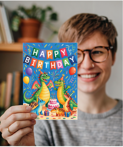 Happy birthday dragon and friends