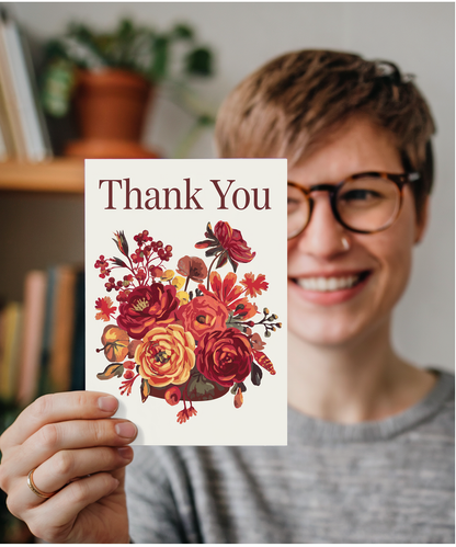 Thank You - Autumn Blossom