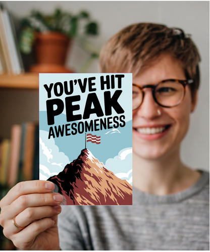 You’ve Hit Peak Awesomeness