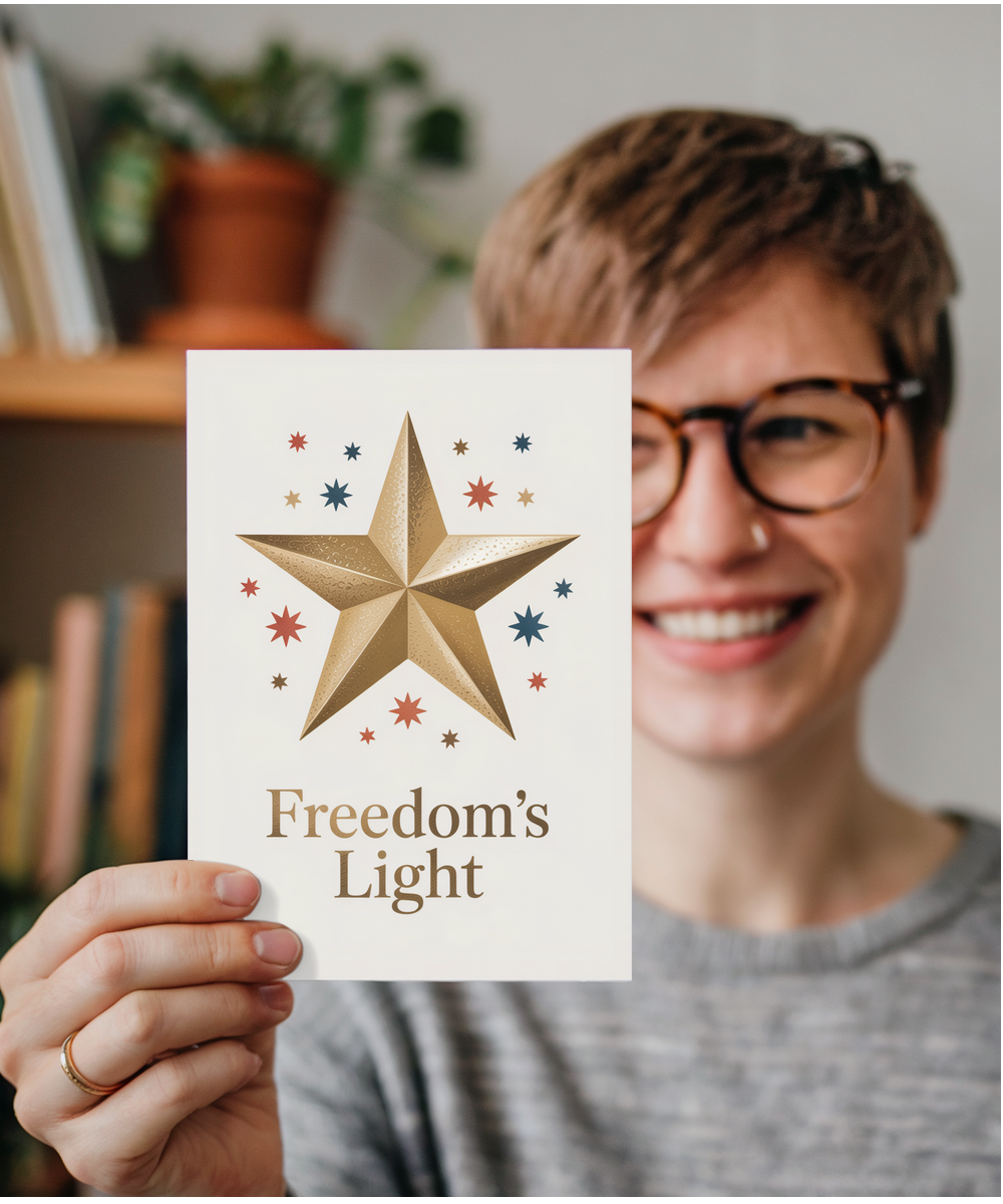 Independance day freedoms light star