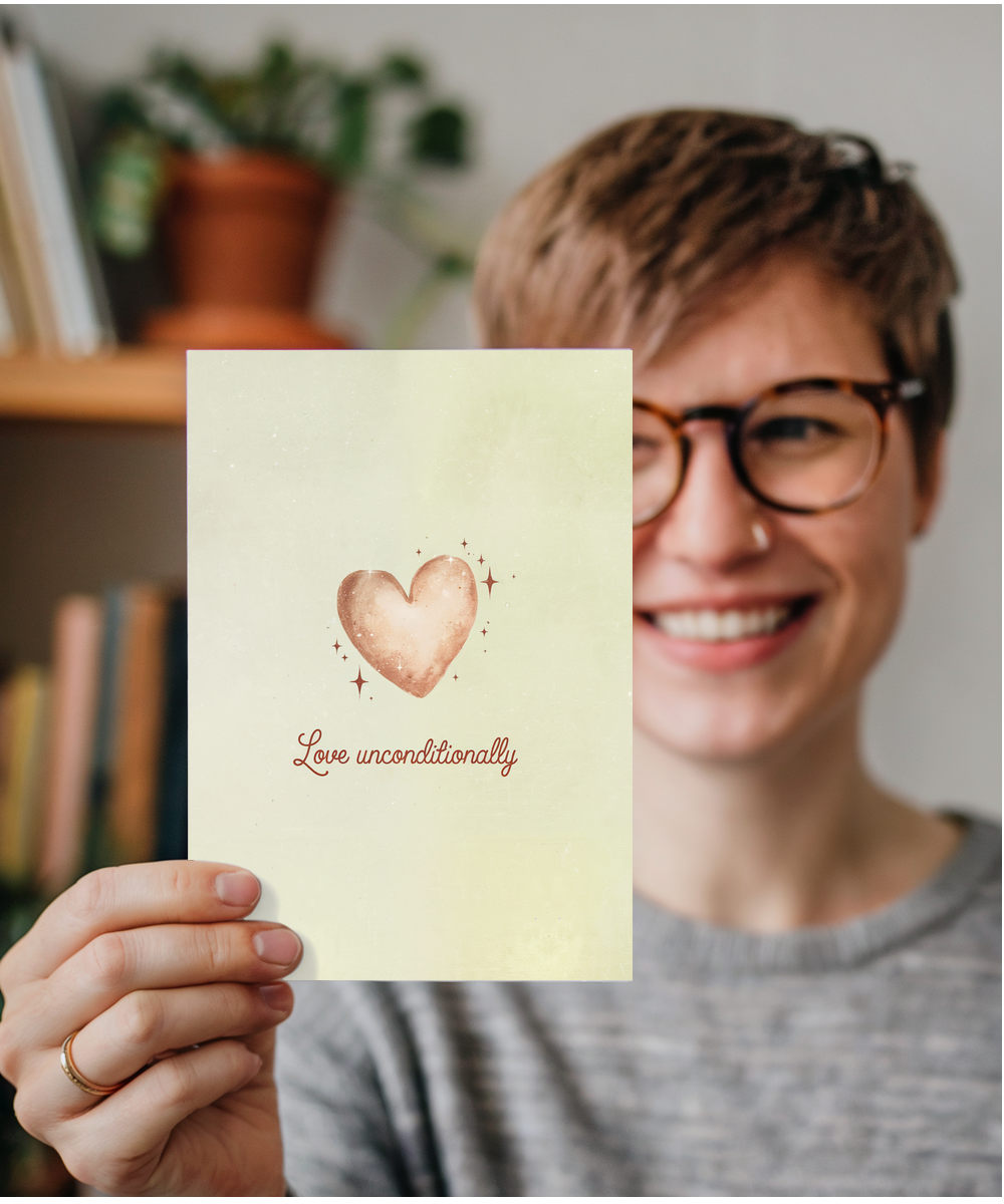 Anniversary Card for husband wife Love Unconditionally