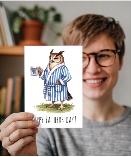 Fathers day owl