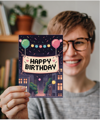 Birthday pixel