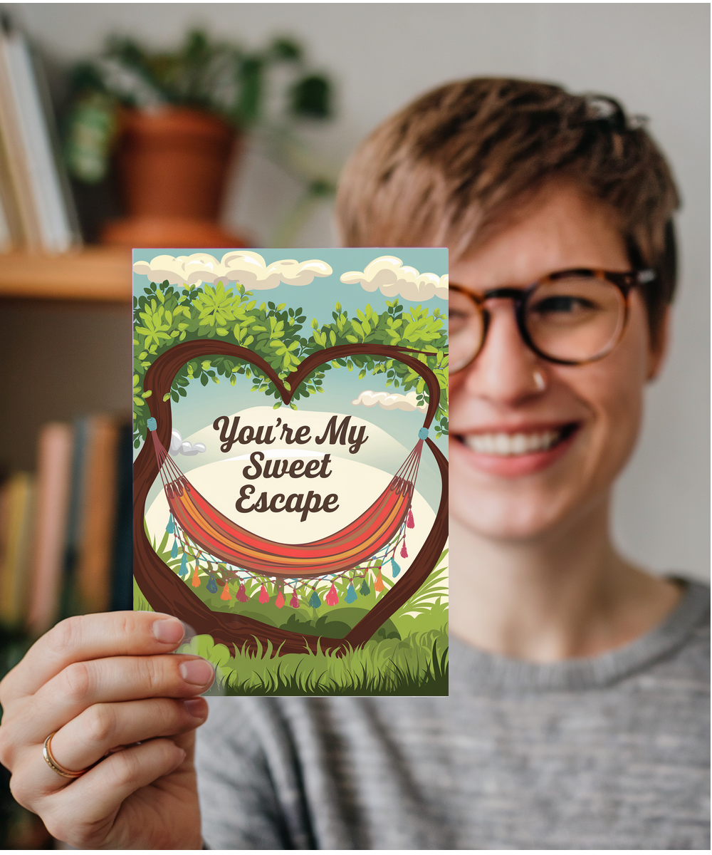 You’re my sweet escape Greeting Card