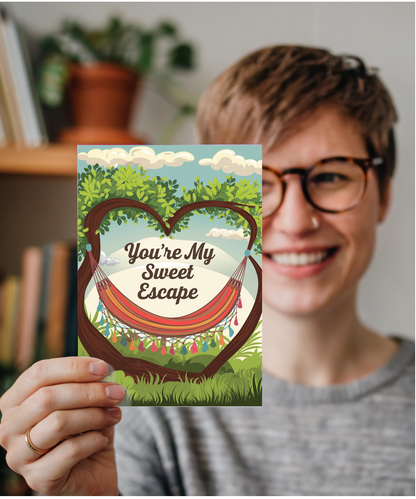 You’re my sweet escape Greeting Card