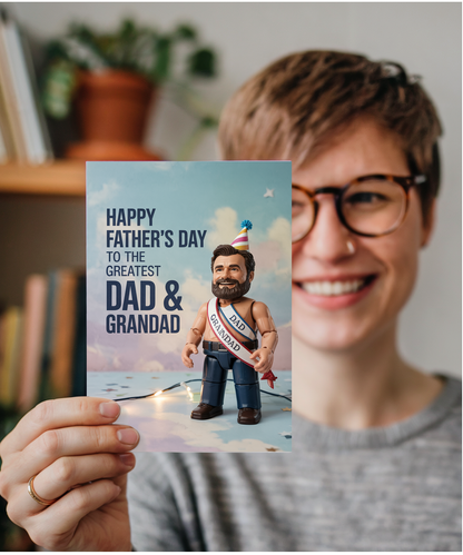 Happy Father’s Day Card to the Greatest Dad & Grandad