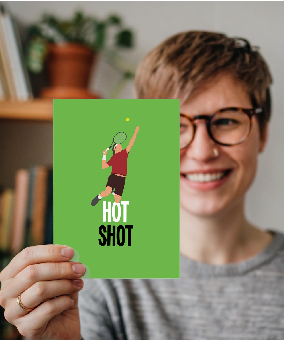 Tennis Dad Hot Shot