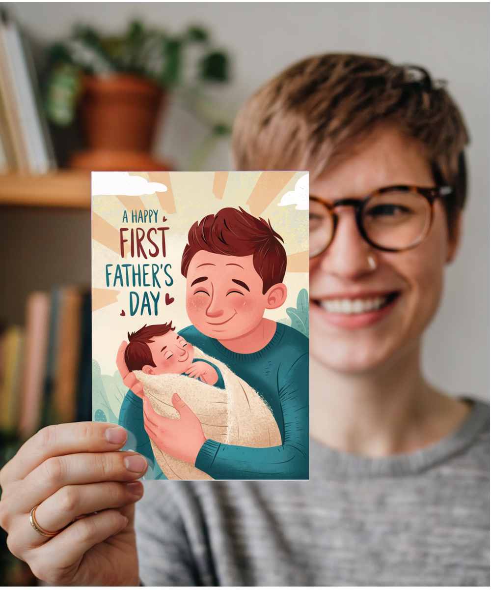 a happy first father's day