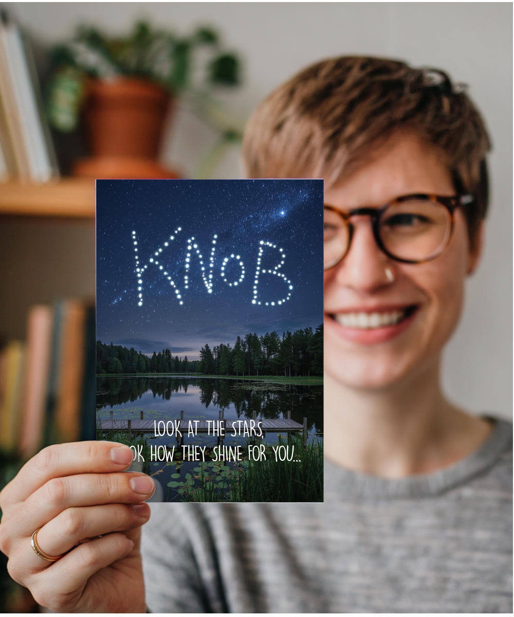 Look at the stars knob