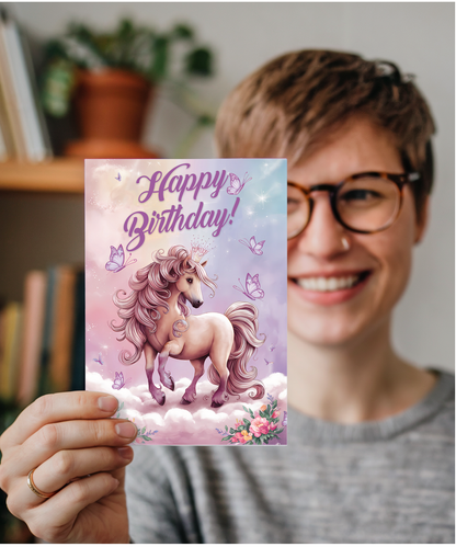 Happy Birthday! Magical Horse Dream