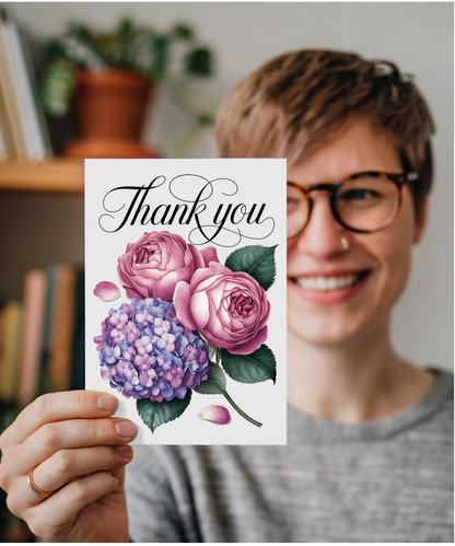 Thank You - Rose and Hydrangea Design