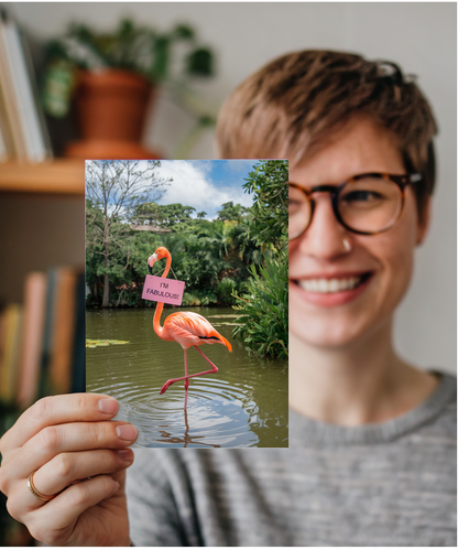 I told my girlfriend she should stop pretending to be a flamingo. She put her foot down.