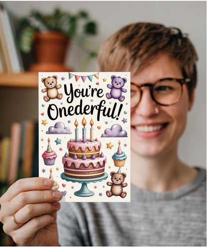 First birthday You're onederful