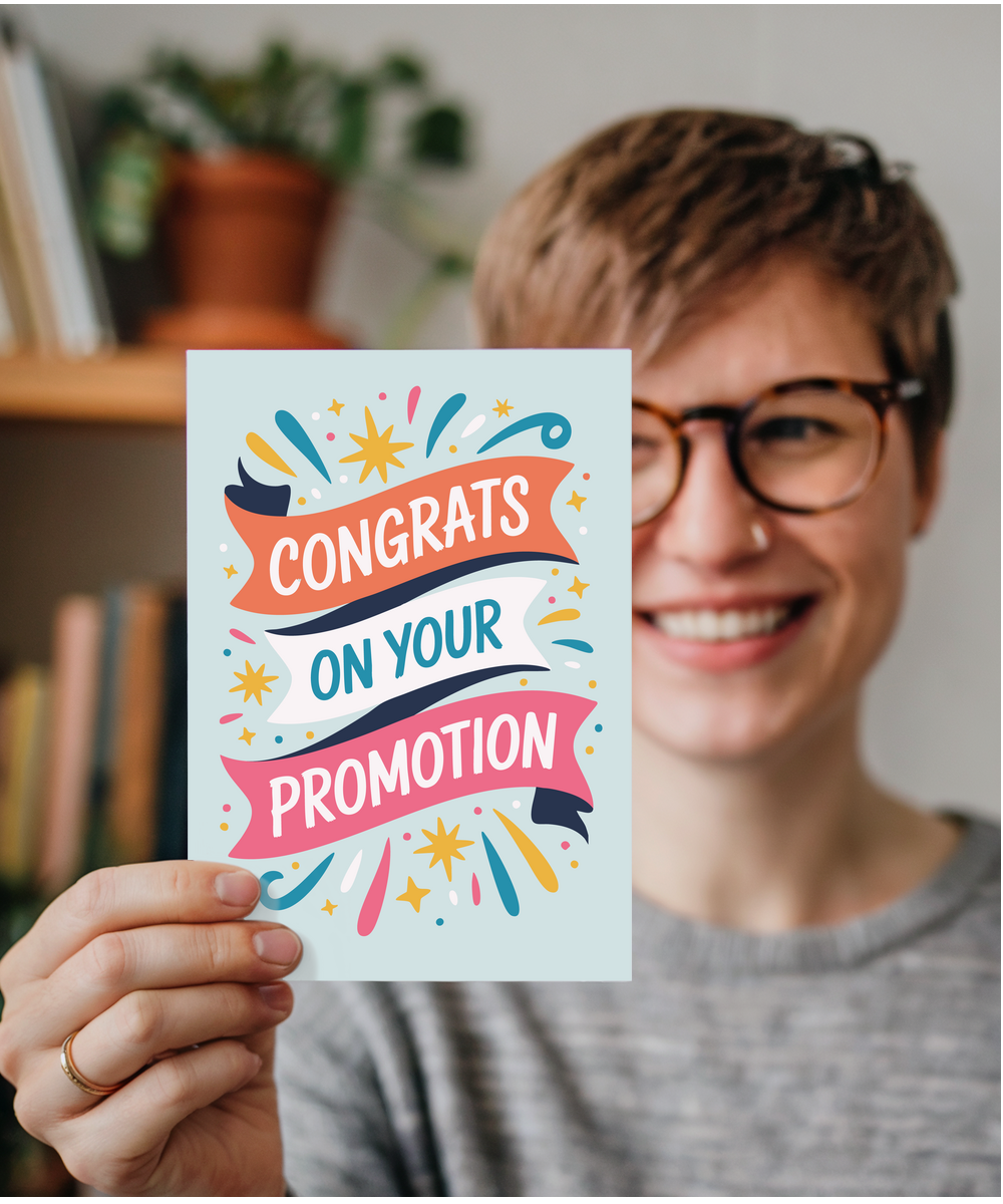Congrats on your promotion
