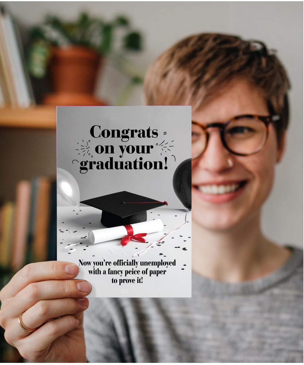 Congrats on your graduation