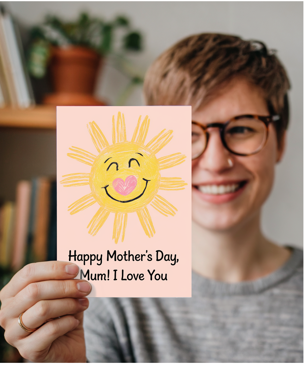 Mother's Day Card Mum I Love You