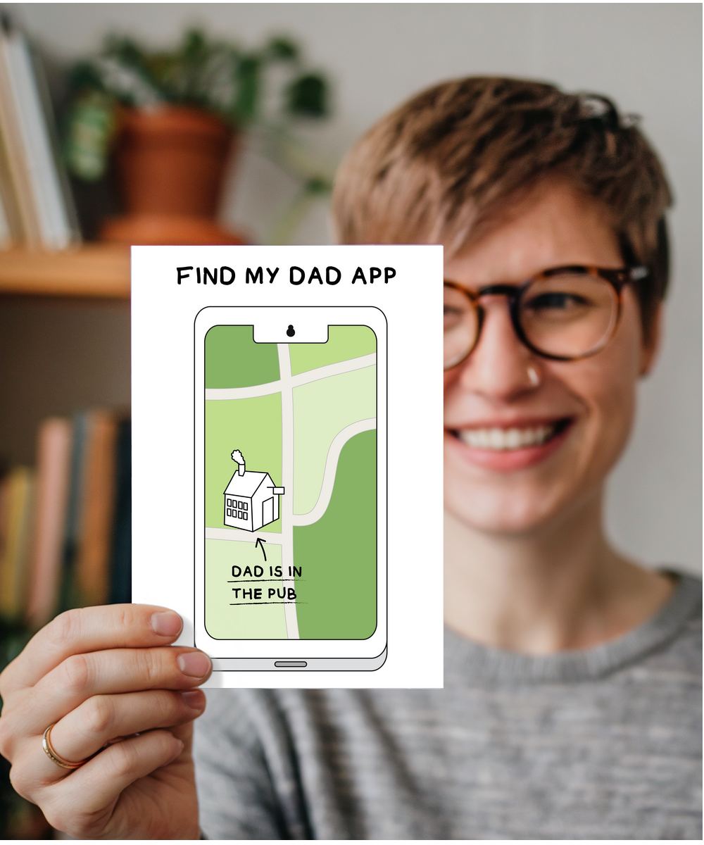 Father's Day Find my Dad App