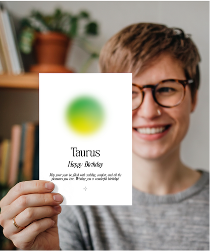 Happy Birthday Taurus Star Sign