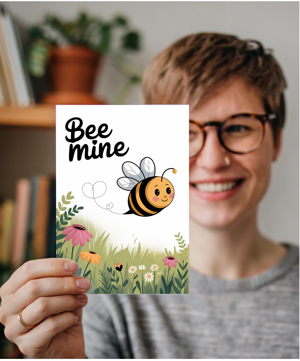 Bee mine Greeting Card