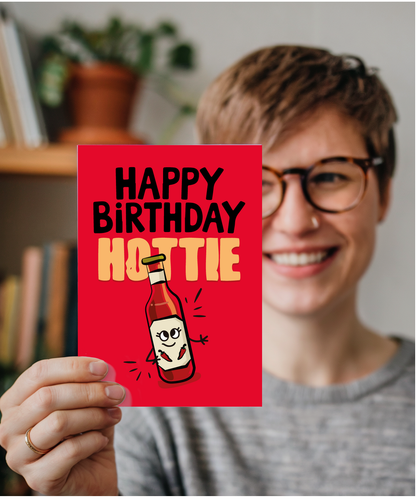 Happy Birthday Card for Hot Girlfriend Boyfriend Wife Husband