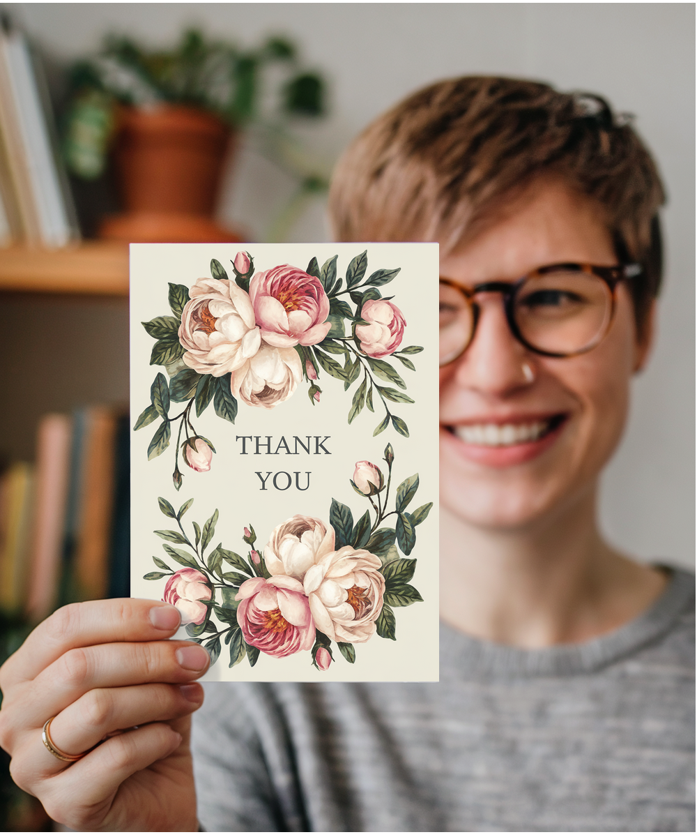 Thank You - Floral Garland