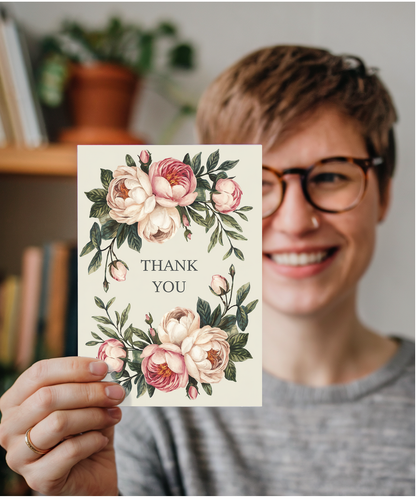 Thank You - Floral Garland