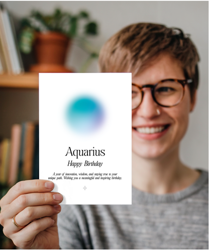 Happy Birthday Aquarius Star Sign