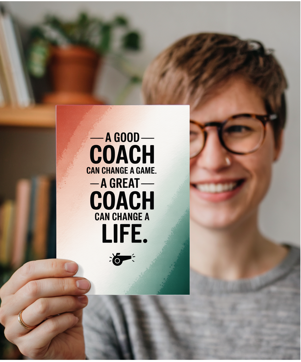 A great coach can change a life