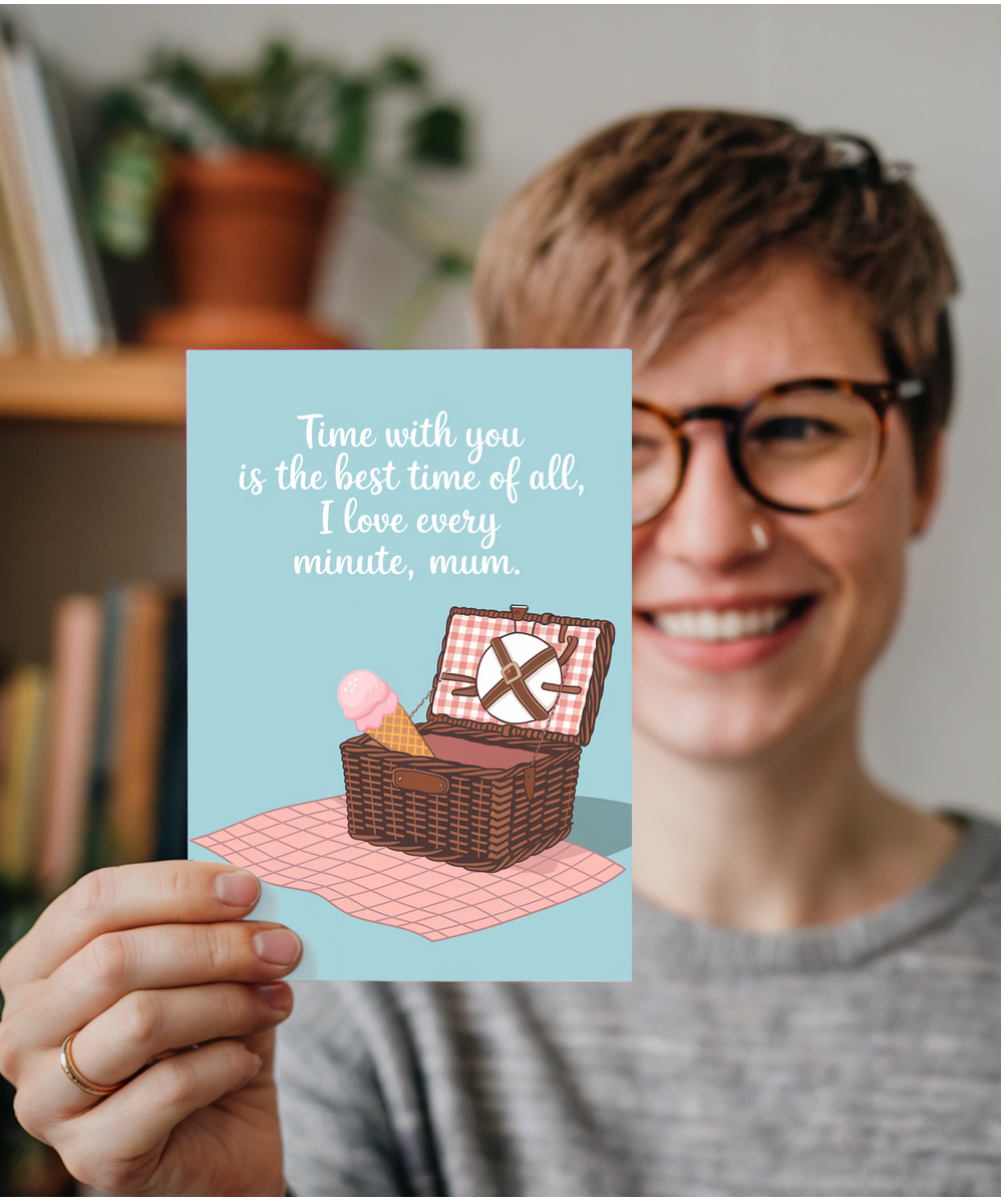 Happy Mother's Day Card Mum I Love Our Time Together