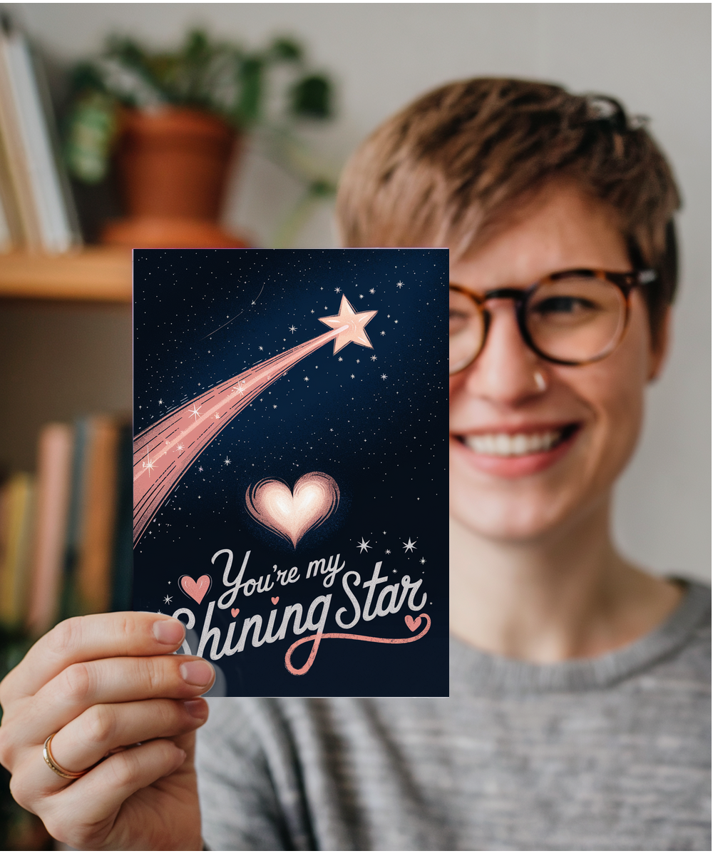 You’re my shining star Greeting Card