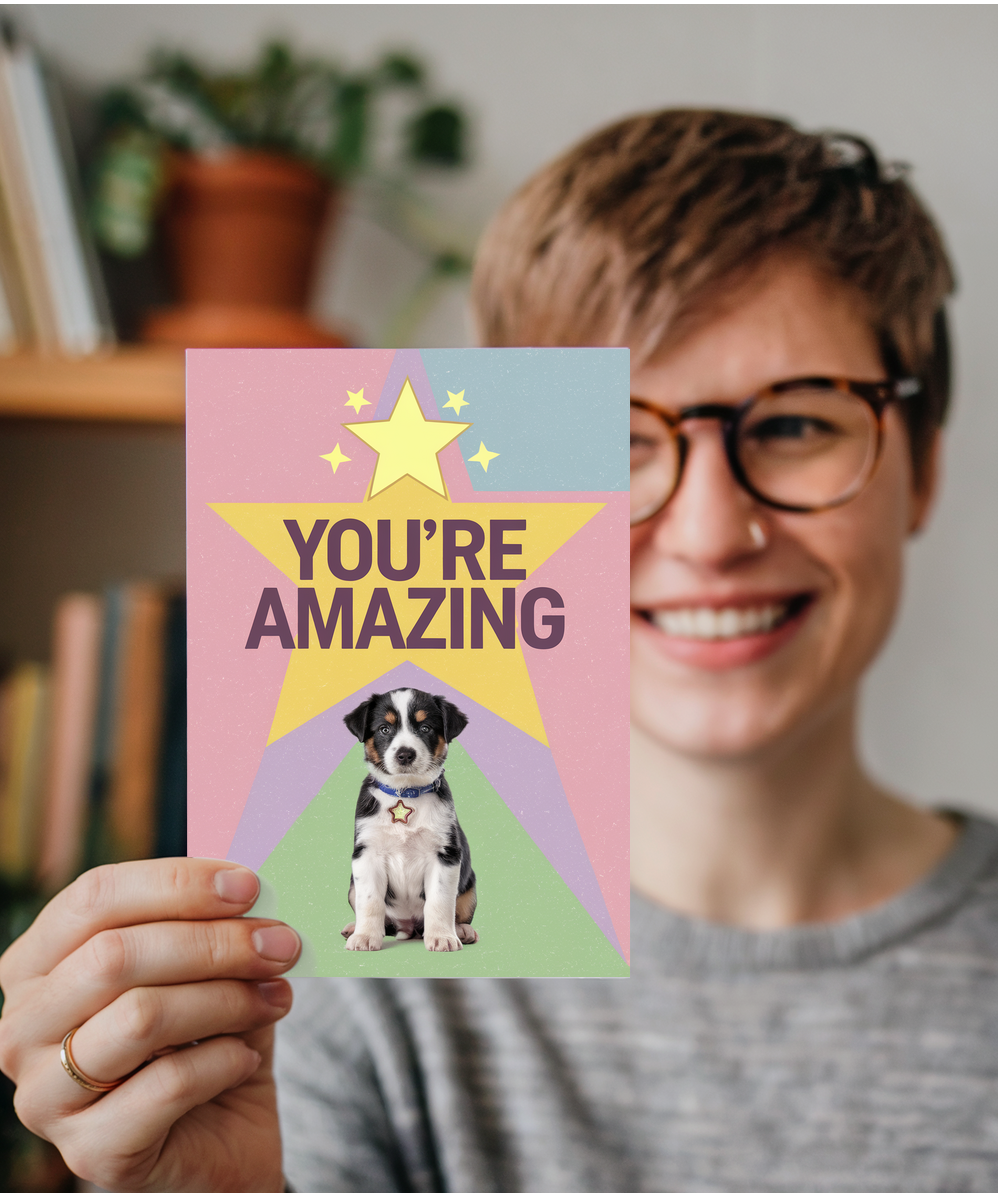 You're Amazing - Puppy with a Star