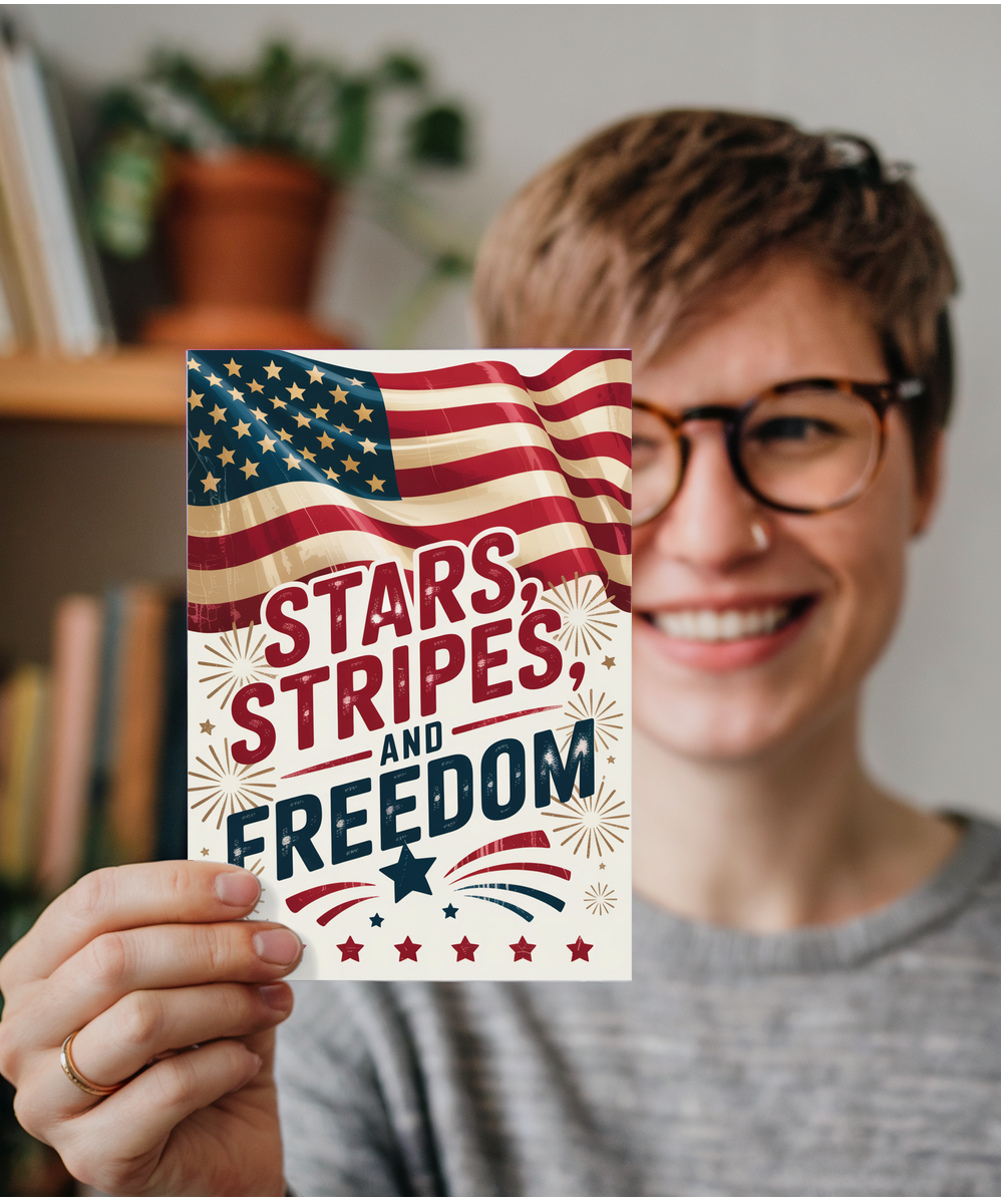 Stars, Stripes and freedom independance day