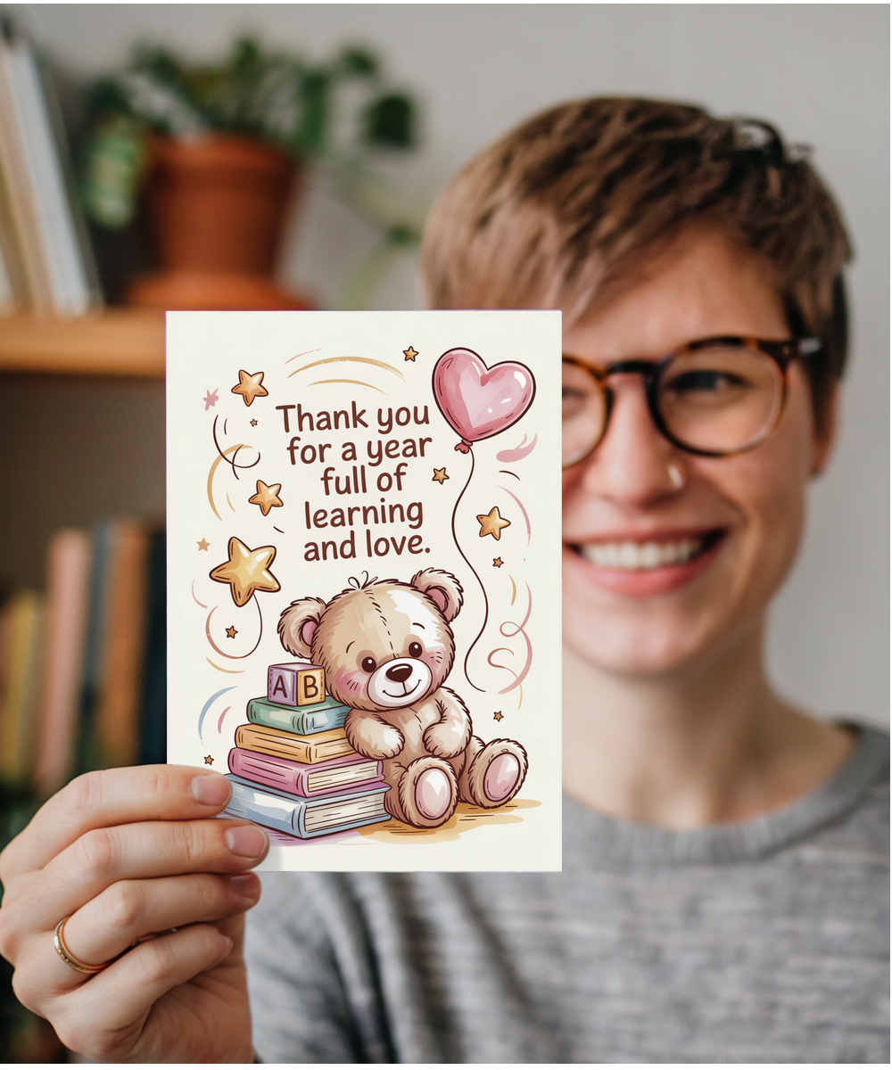 Thank you for a year of learning and love
