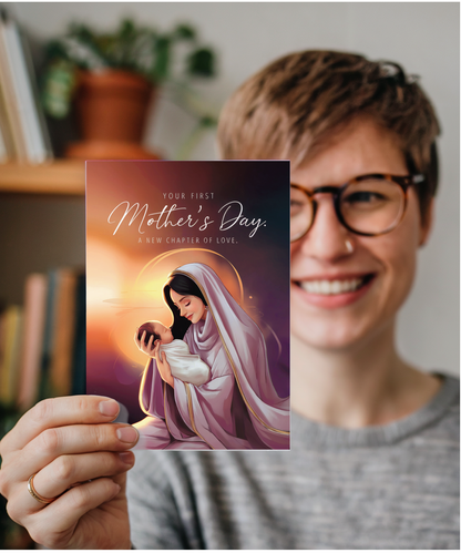 your first mother's day, a new chapter of love Middle Eastern mother
