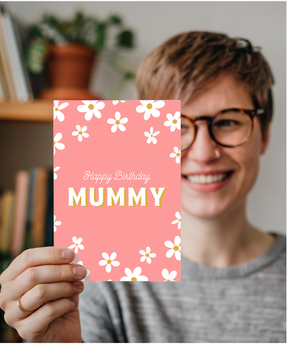 daisy groovy girly Happy Birthday Mummy