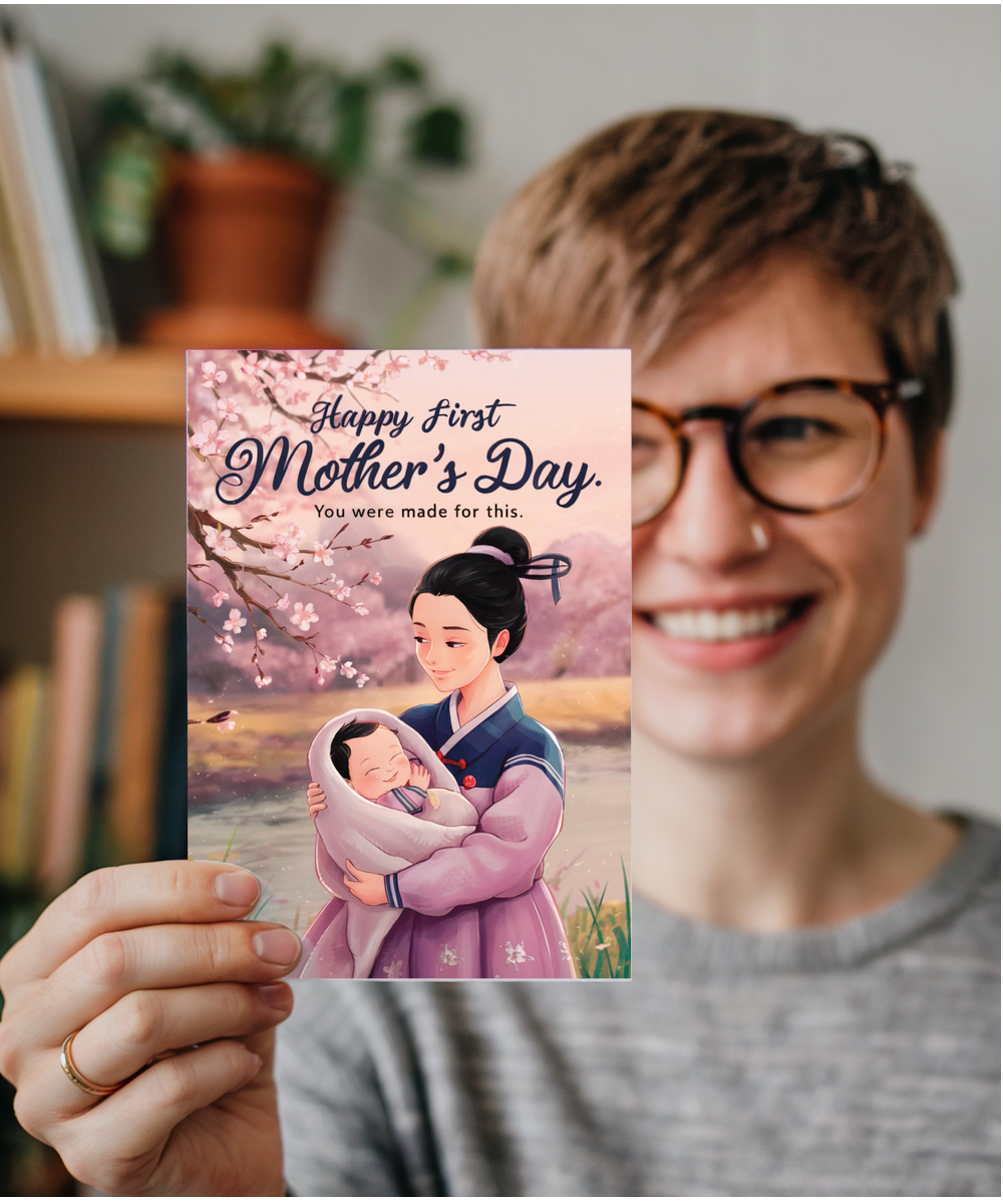 Happy First Mother’s Day You Were Made for This East Asian mother