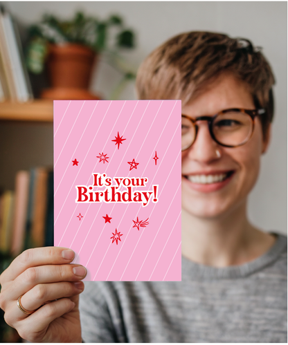 Its Your Birthday Pink and Girly