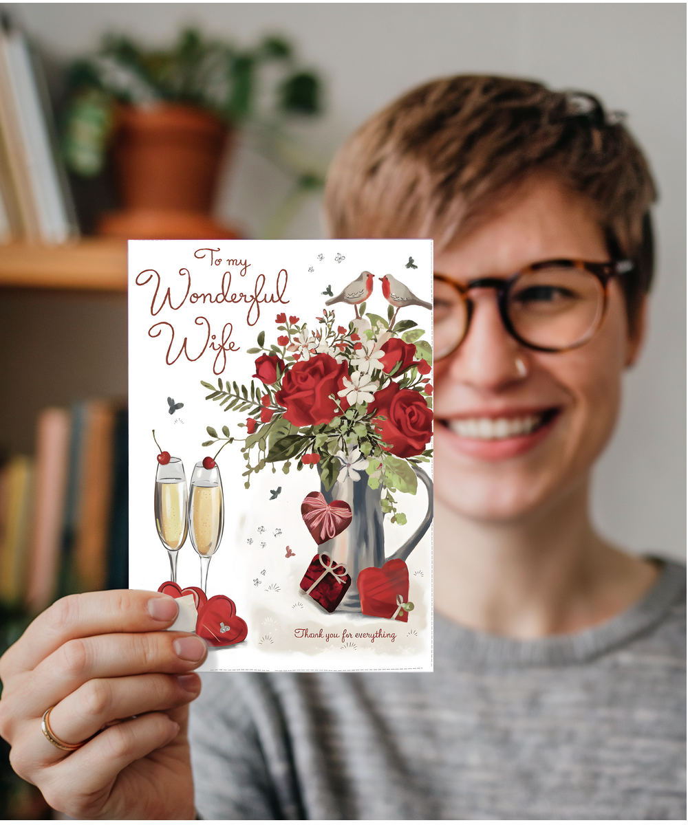 To me wonderful Wife