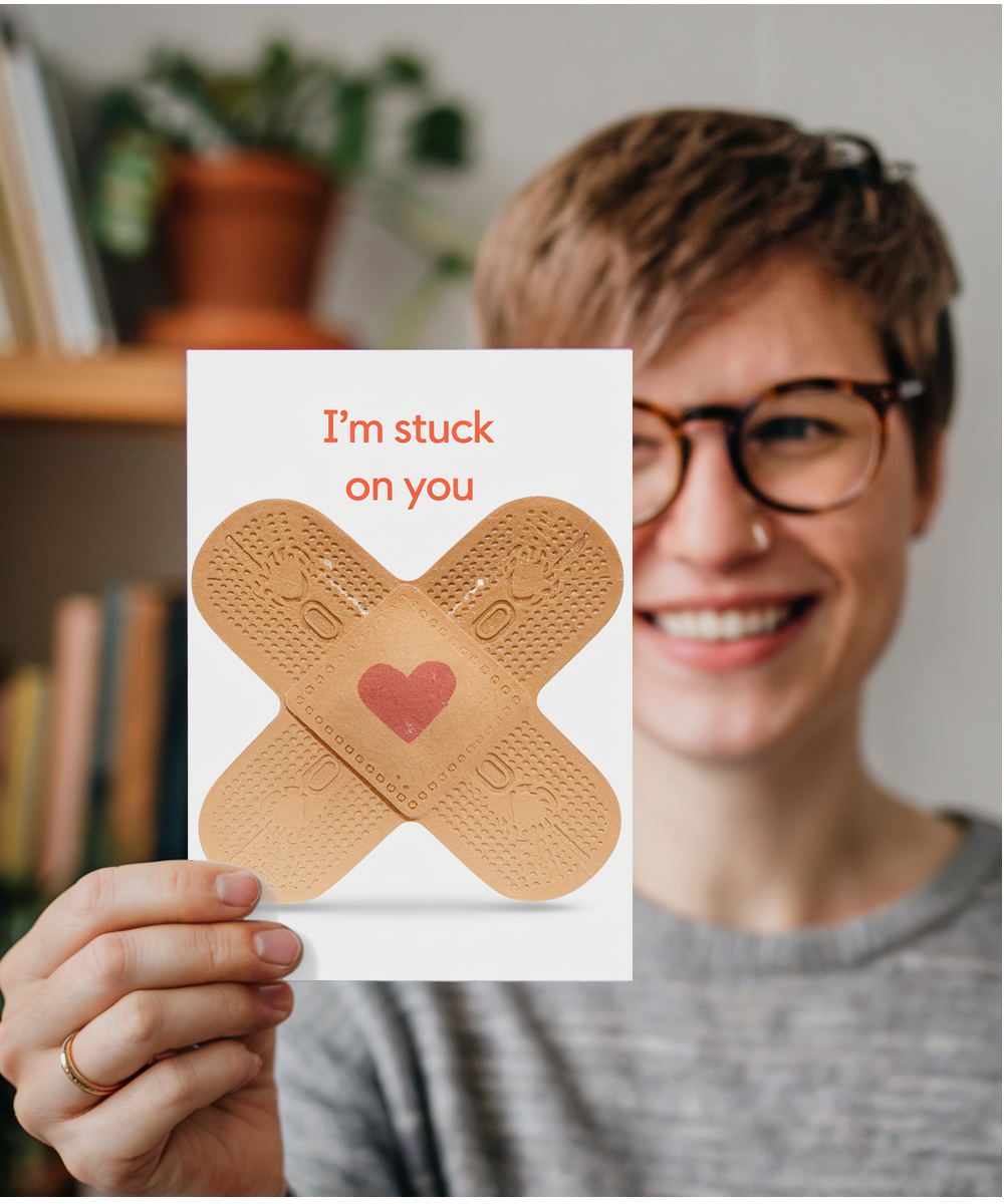I’m stuck on you Greeting Card