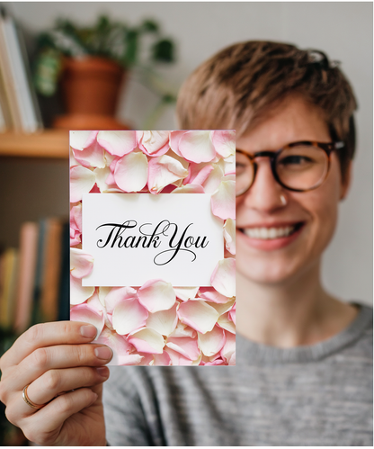 Thank You - Wild Rose Petals
