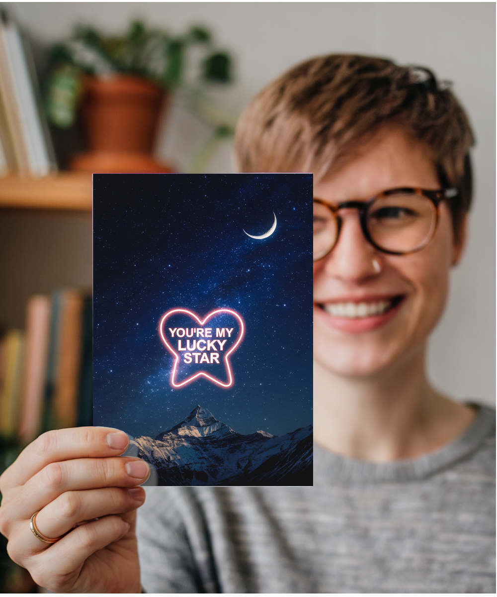 You’re my lucky star Greeting Card